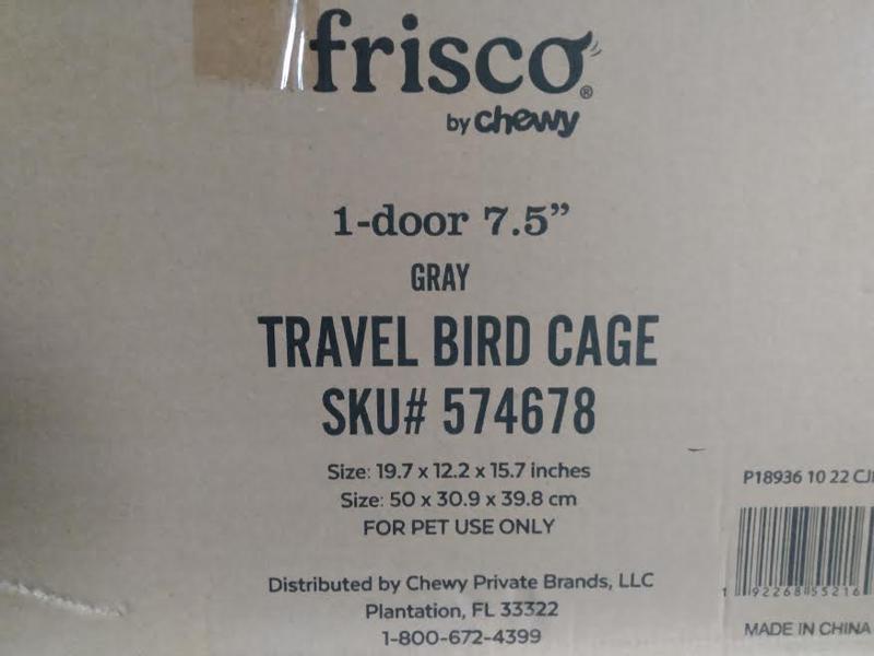 Frisco Travel Bird Cage