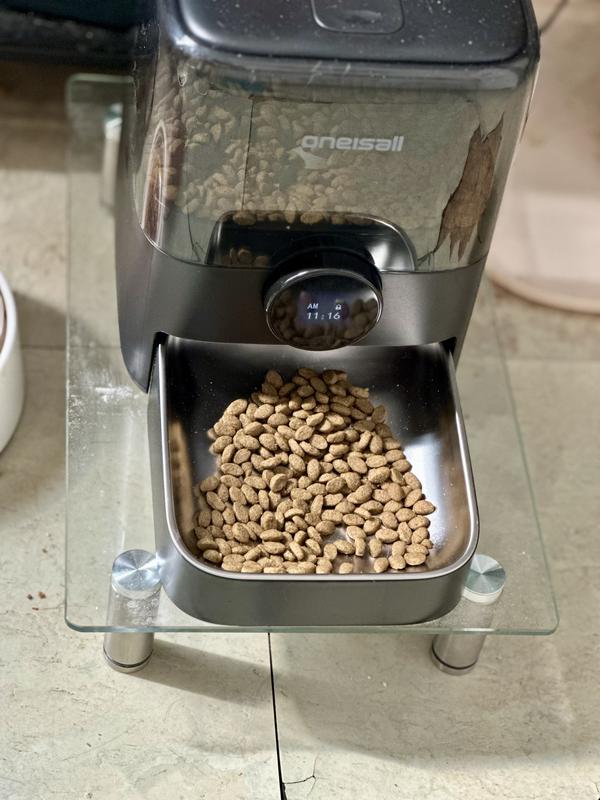 easy to manually program with a removable stainless steel dish