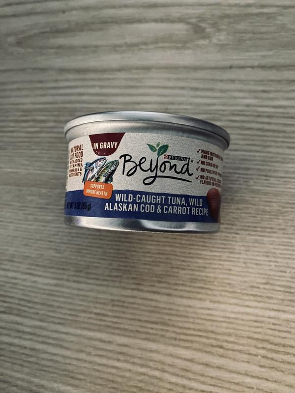 Purina Beyond Mixers+ Immune Support Alaskan Cod Recipe Wet Cat Food, 1.55-oz pouch, case of 16