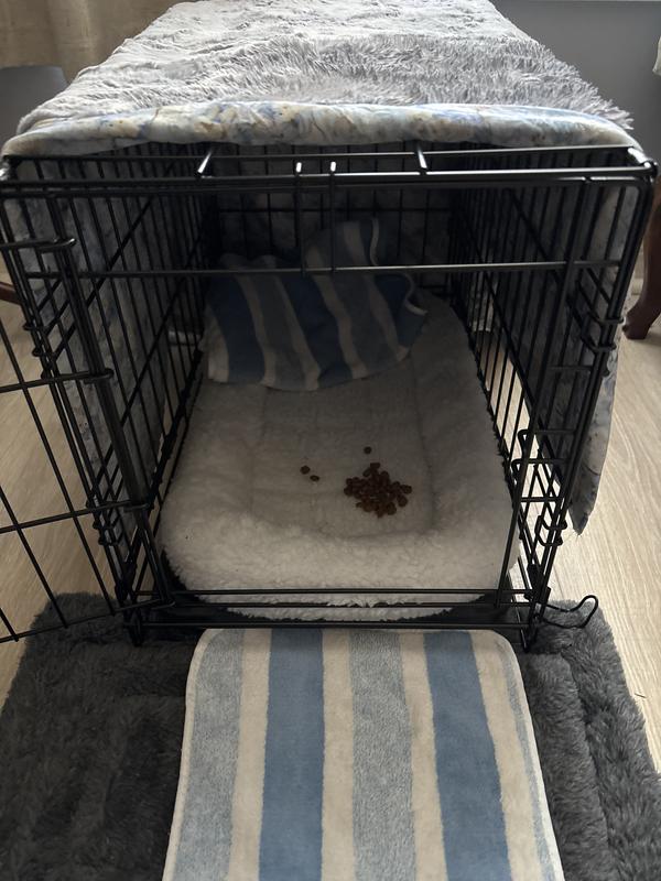 FRISCO Fold & Carry Single Door Collapsible Wire Dog Crate, X