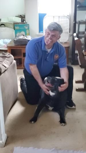 My hubby and fur baby