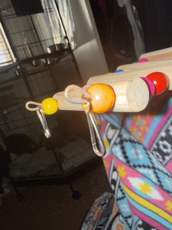 It came like that and can get birds sick.