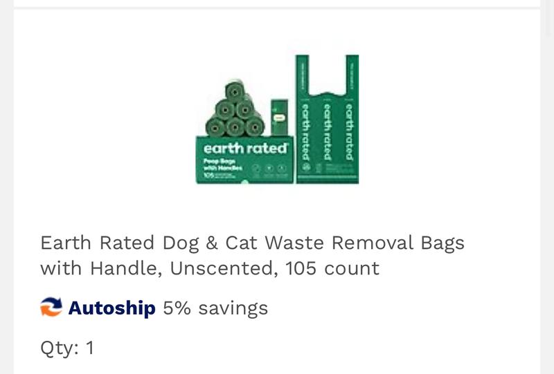 Photo from my July order email