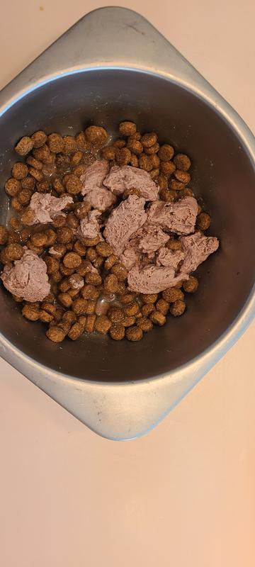 Stella & Chewys Lamb patties as a mix-in.