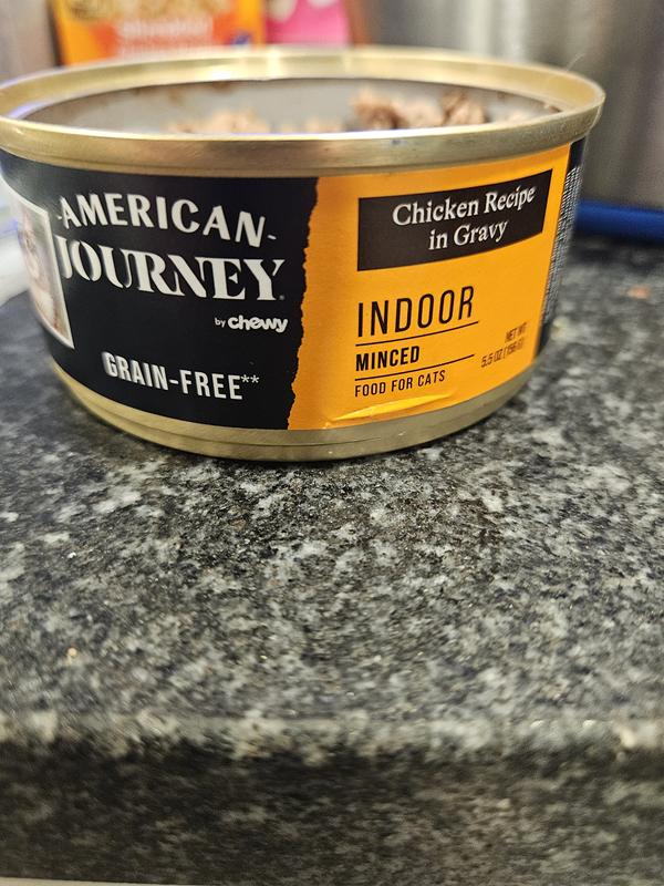 AMERICAN JOURNEY Indoor Minced Chicken Recipe in Gravy GrainFree