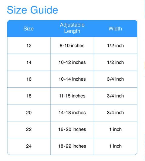 Sizing Chart