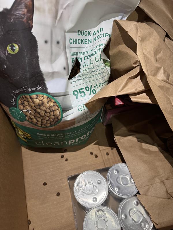 Food was all over the bag