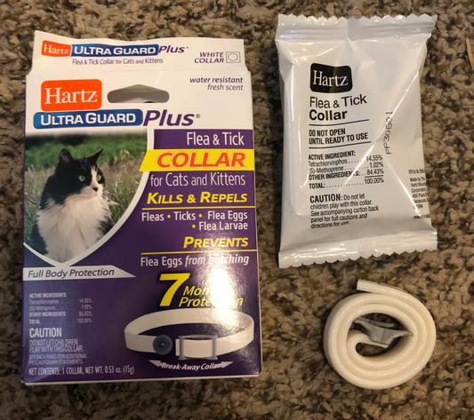 Hartz ultraguard plus outlet collar for cats