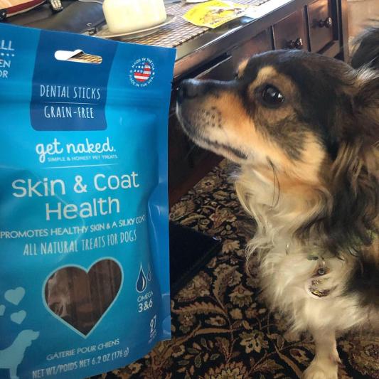 Get Naked® Skin & Coat Health Dog Dental Chew Sticks – npicpet
