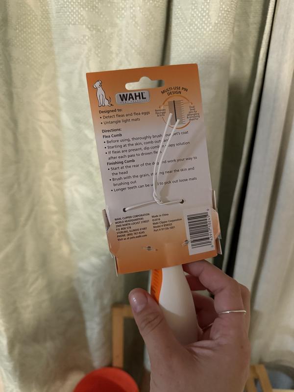 Info on back of packaging