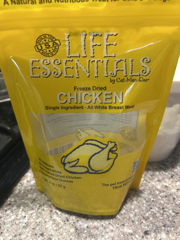 PUREBITES Chicken Breast Freeze-Dried Raw Cat Treats, 5.5-oz bag