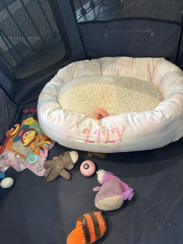 Over stuffed bed
