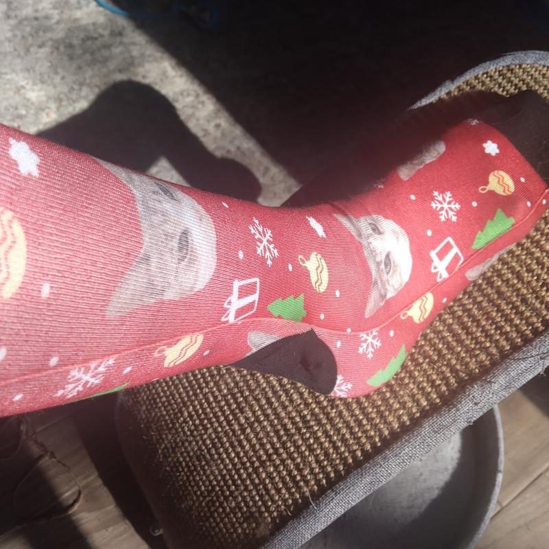 Too small at calf, too long at foot