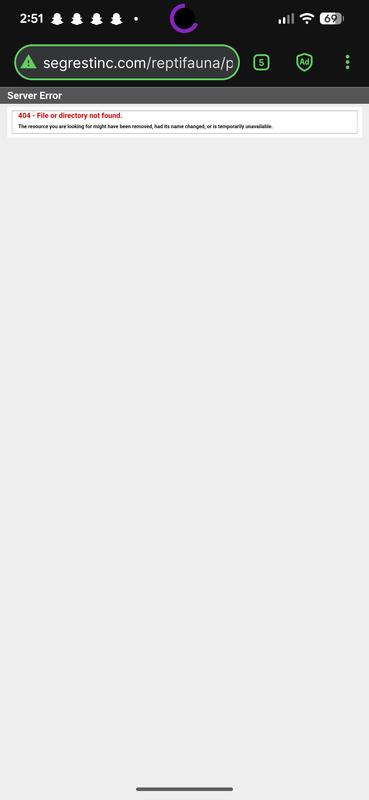 QR code did not lead anywhere