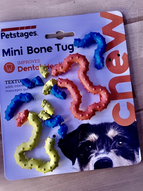 Petstages Mini Barbell Dog Chew Toy