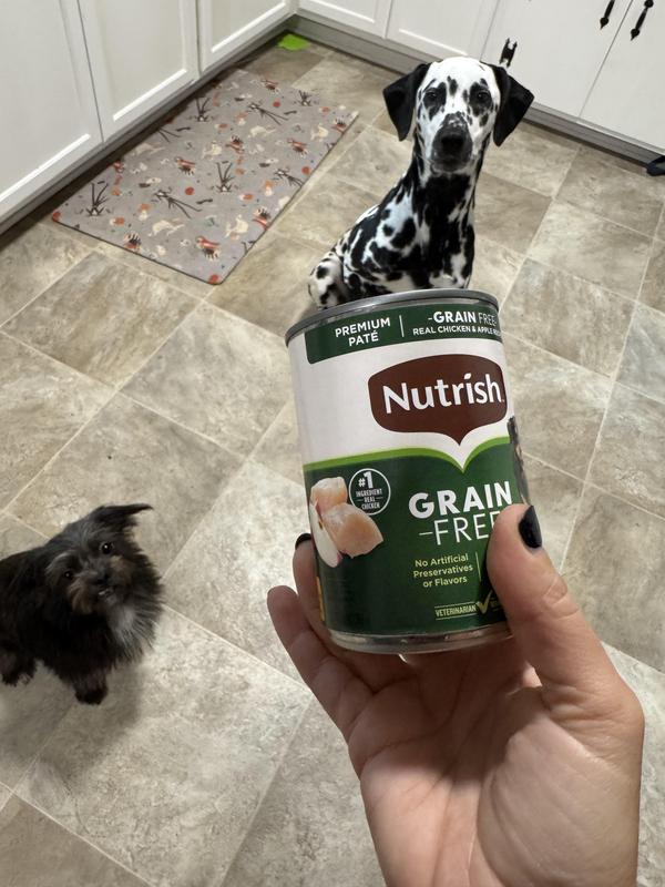 Patiently waiting for me to open the can