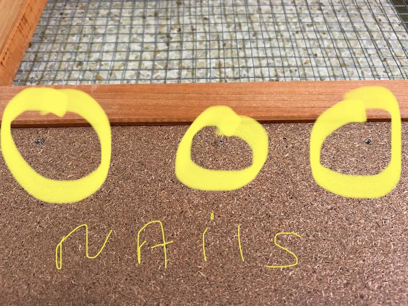 3 nails 2 really came through badly.