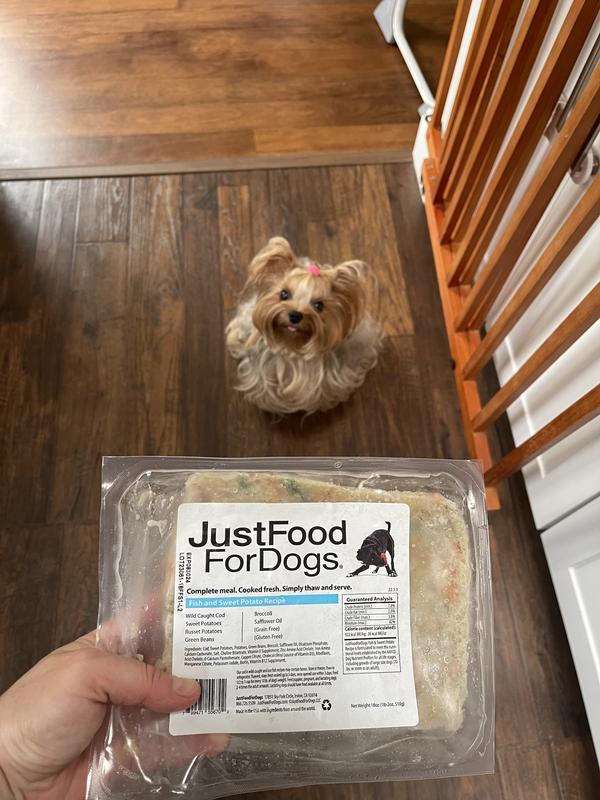 Just food for dogs hotsell fish and sweet potato