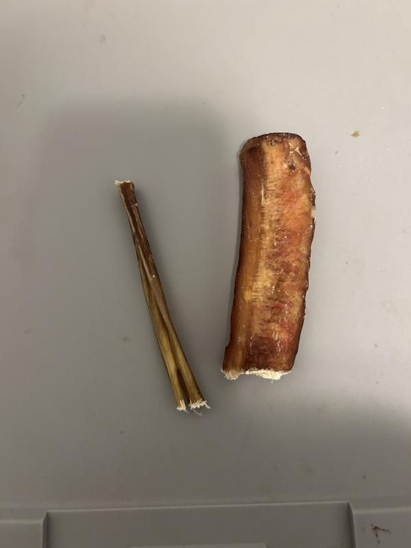 The one on the right is about the width of a Q-tip, the other is winder than my thumb.