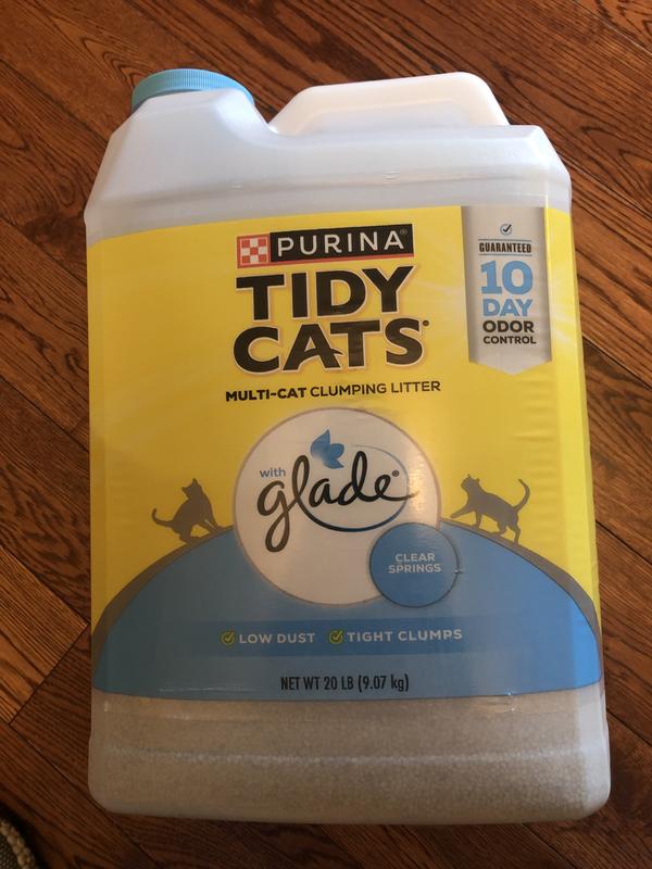 Tidy cats glade tough cheap odor