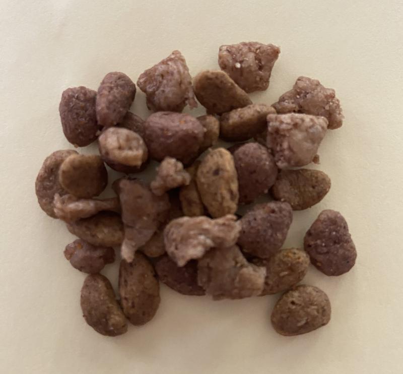 Textured bits and kibble