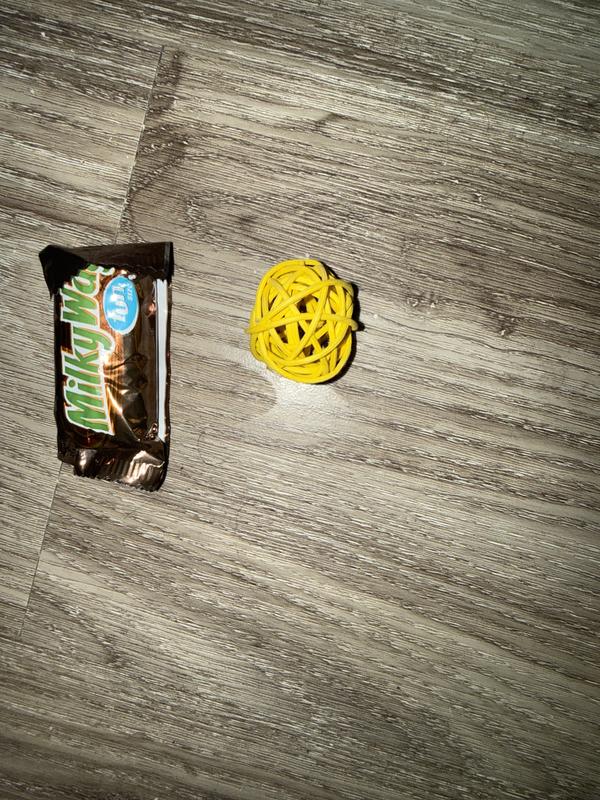 Size comparison with fun size candy bar