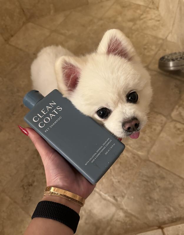 We love clean coats!