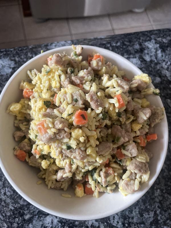 This is what it looks like in the bowl.