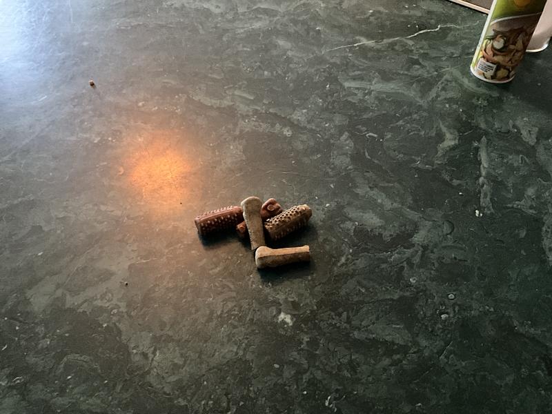 Came broken in pieces,