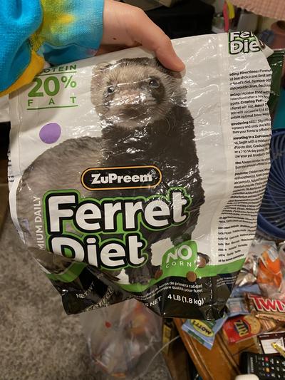 The picture is the food I mix this with if you were curious!