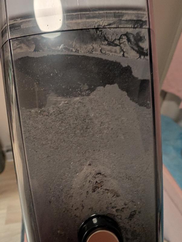 dust collect in my little vacuum