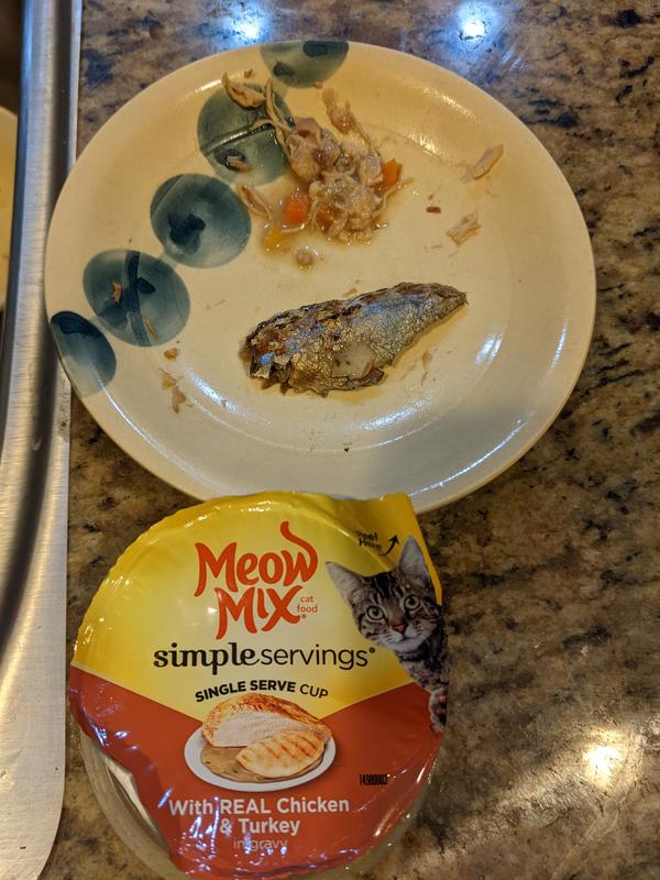 Shops meow mix simple servings