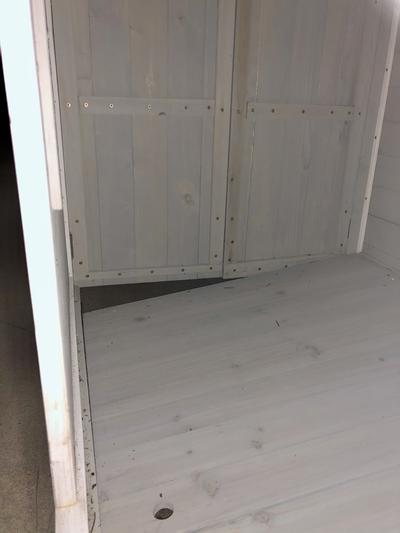 Inside of dog house