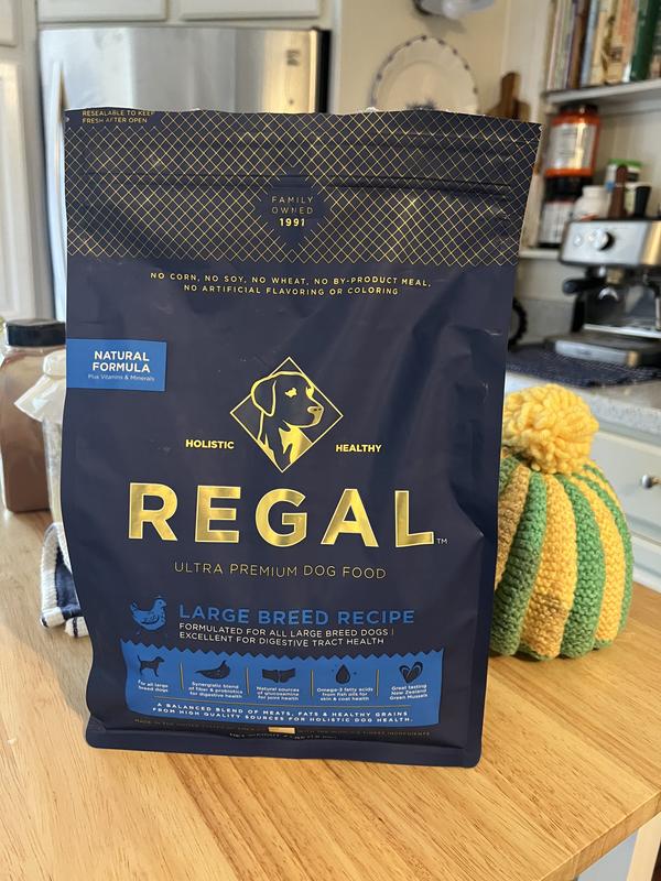 REGAL PET FOODS Large Breed Recipe Dry Dog Food, 26-lb bag - Chewy.com