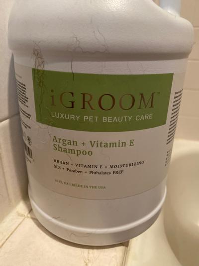 iGroom Argan + Vitamin E Moisturizing Dog Shampoo