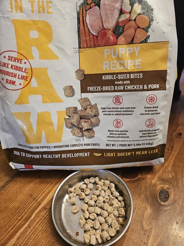 PRIMAL Kibble in the Raw Recipe Non-GMO Freeze-Dried Puppy Food, 24-oz ...