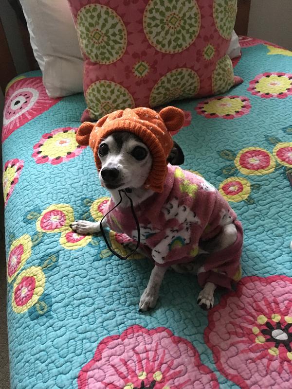 New pjs and hat
