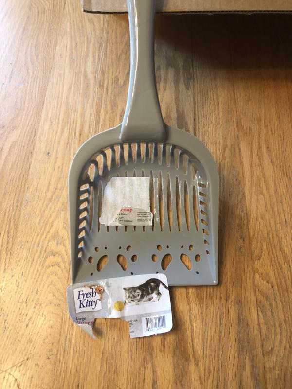 FRESH KITTY Deluxe Cat Litter Scoop, Color Varies, XLarge