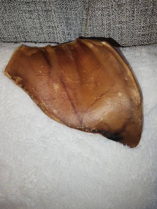 All natural, bug dried out, pig ears.