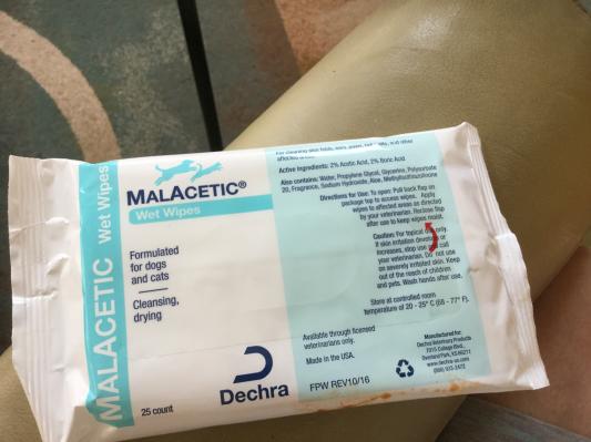 Malacetic wet wipes for dogs sales & cats