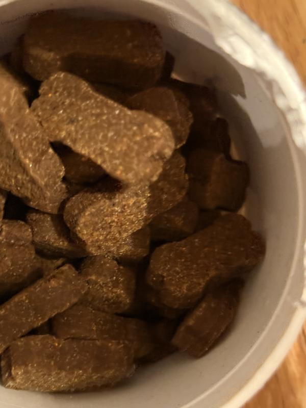 More moist than crunchy