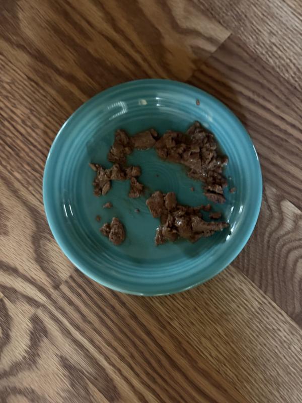 My cat loves the gravy food.   She started to eat as soon as I put the plate down and licked up the gravy meal immediately.