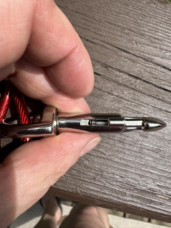 Spring away from this product