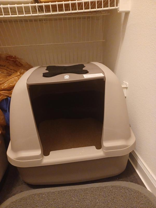 Catit jumbo hooded cat hotsell litter box