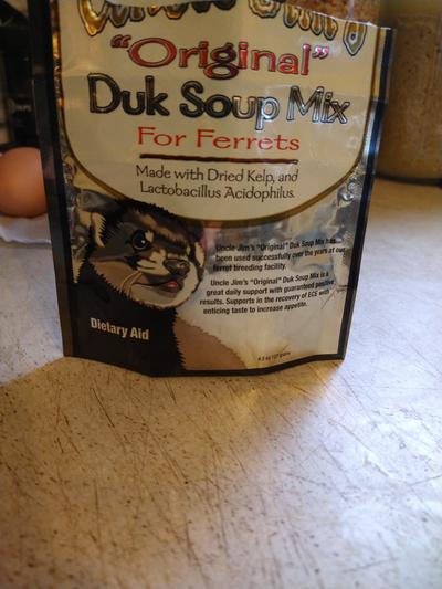 Duk soup cheap for ferrets