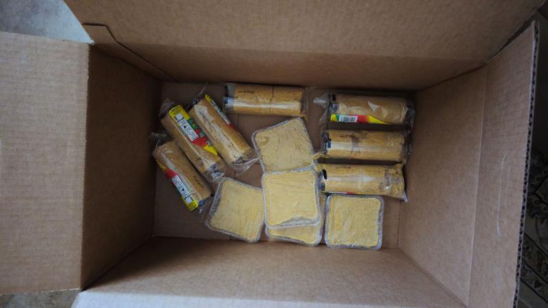 Probably explains why such a large box was selected for such a small order