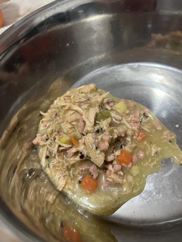 Looks like real food instead of processed kibble