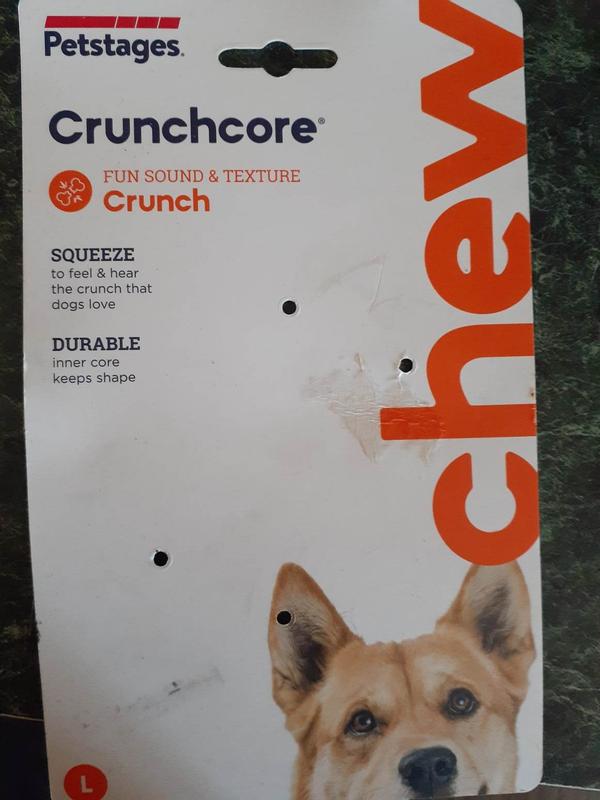 Petstages Crunch Veggies Carrot Dog Chew Toy, Large