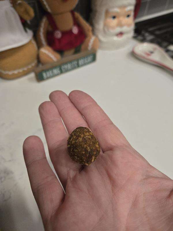 Good for small dogs or as areward.