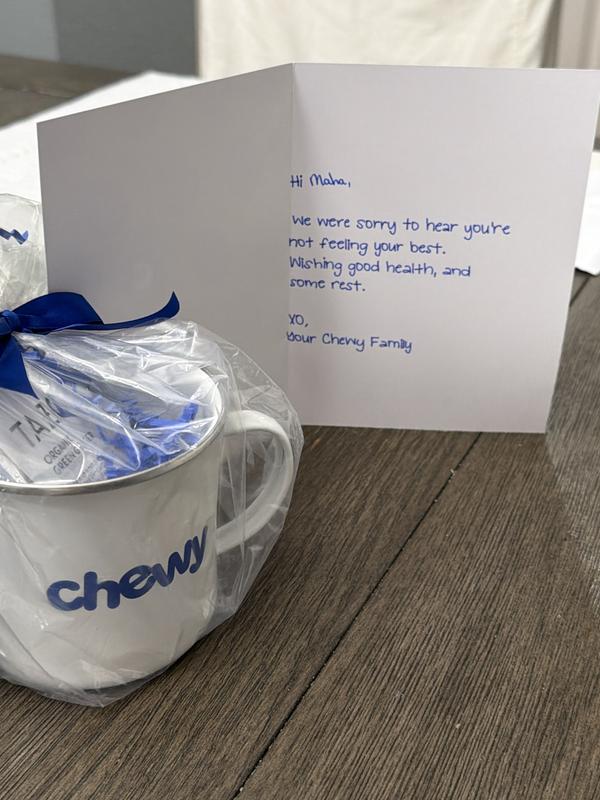 Thank you for my sweet gift!